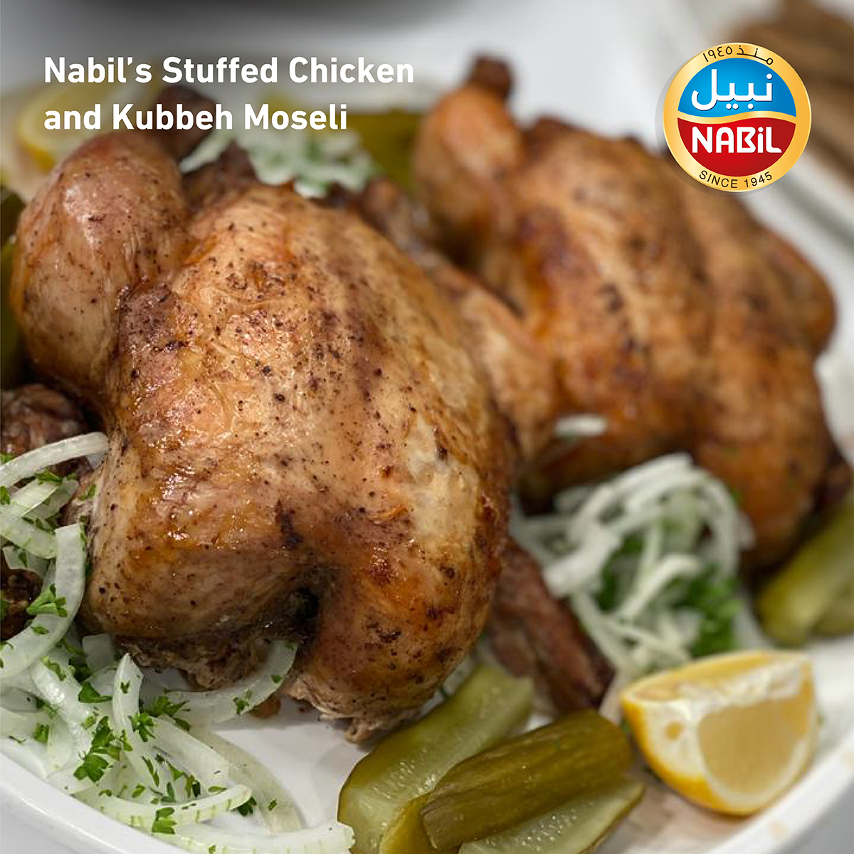 Stuffed Chicken and Kubbeh Mosul from Nabil - Nabil Foods Nabil 